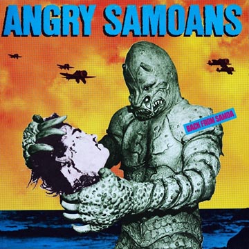 ANGRY SAMOANS "Back From Samoa" LP (XXX) Green Vinyl
